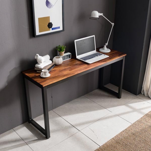 미즌하임 멀바우 원목 홈바테이블 1200 (높이 73cm, 의자별도)_이미지