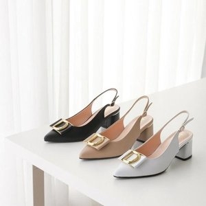 타미나 AM-2602 여성 D장식 스틸레토 슬링백 S8647522