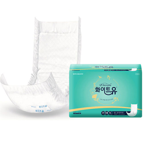 화이트유 골드 일자패드 특대형 20개 (1팩(20개))_이미지
