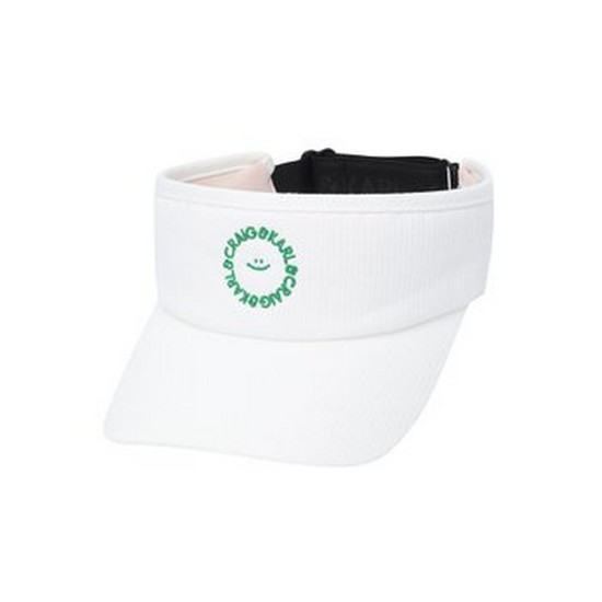 크랙앤칼골프 크랙앤칼 스트라이프 심볼 바이저 C263LCP654 WHITE