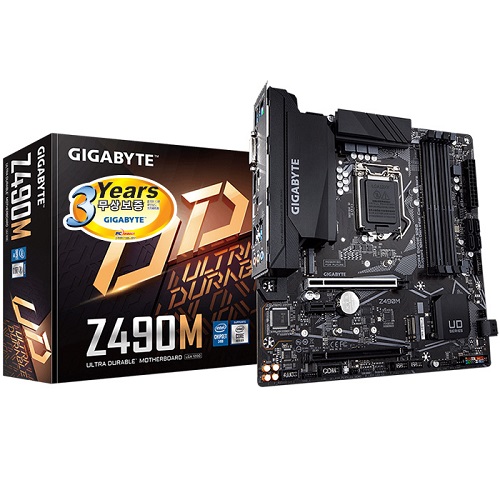 GIGABYTE Z490M 듀러블에디션 피씨디렉트