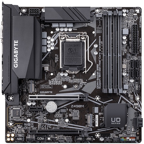 GIGABYTE Z490M 듀러블에디션 피씨디렉트_이미지