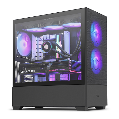 darkFlash DF5000-BS MESH ARGB 강화유리 (블랙)_이미지