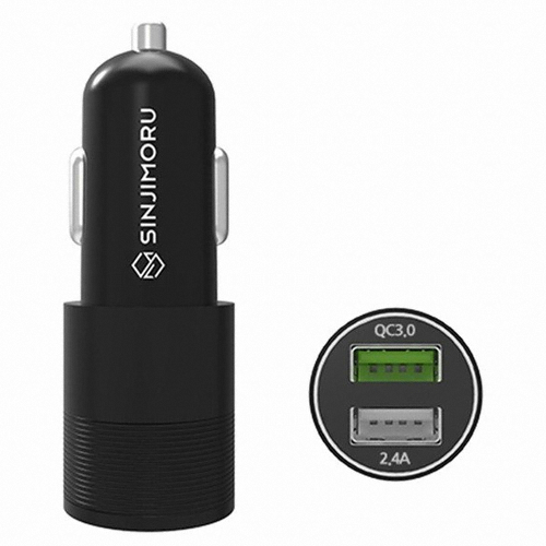 신지모루 QC3.0 싱글 고속충전 차량용 충전기