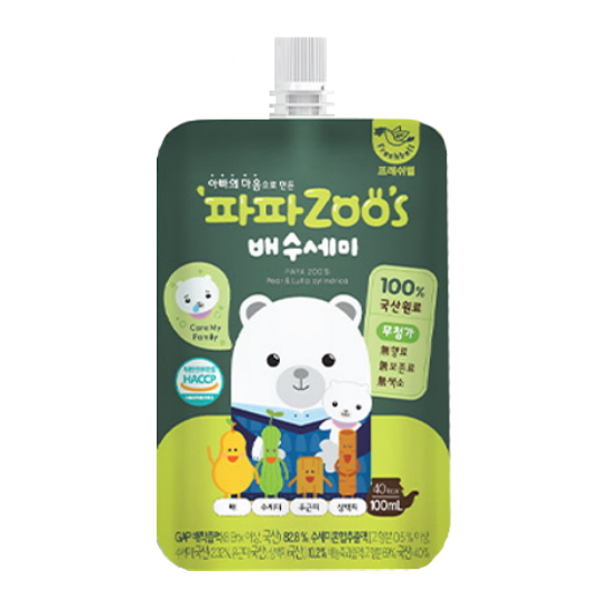 프레쉬벨 파파주스 배수세미 100ml (10개)