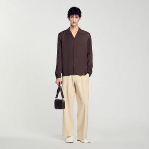 옴므 플로위 셔츠 Sable. SHPCM01121_이미지