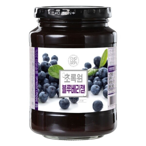 초록원 블루베리잼 1kg (3개)