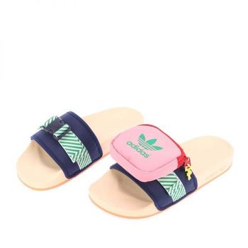 아디다스 네이비 슬라이드 샌들 153882779