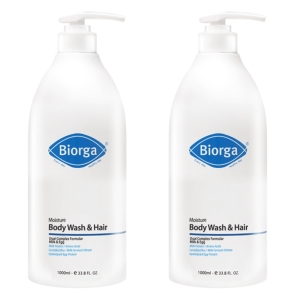 바이오가 모이스춰 바디워시 앤 헤어 1000ml (2개)_이미지