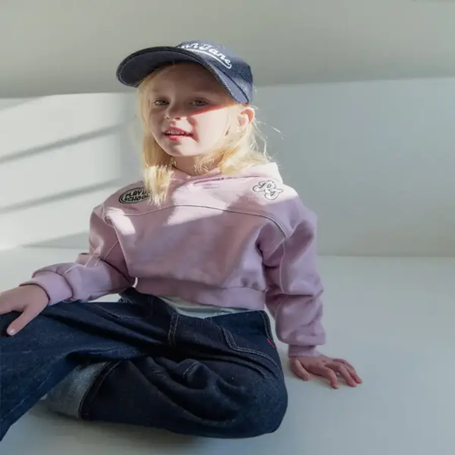 로아앤제인 X세컨더리캐비닛 텀블링 크롭후드 여아 아동 키즈 RJ25SHO01LA