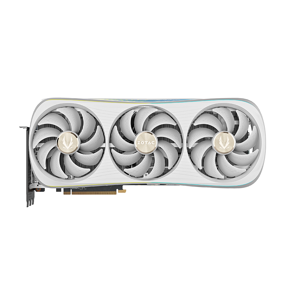 ZOTAC GAMING 지포스 RTX 4090 AMP EXTREME AIRO D6X 24GB White_이미지