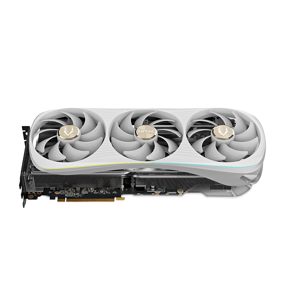 ZOTAC GAMING 지포스 RTX 4090 AMP EXTREME AIRO D6X 24GB White_이미지