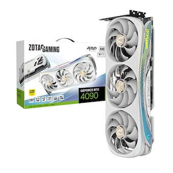 ZOTAC GAMING 지포스 <b>RTX</b> <b>4090</b> AMP EXTREME AIRO D6X 24GB White