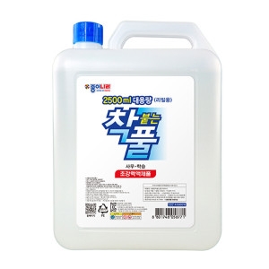 종이나라 2.5L대용량착슬라임착풀 1개 2500g