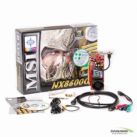 MSI ������ 8600GT NX8600GT-MTD256E 256MB MSP
