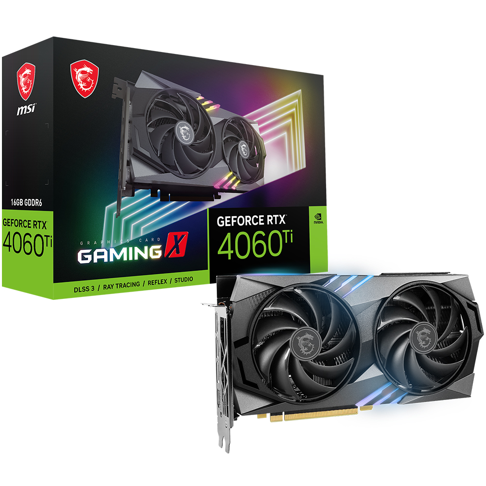 MSI 지포스 RTX 4060 Ti 게이밍 X D6 16GB 트윈프로져9_이미지