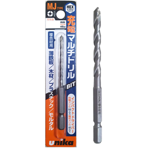 유니카 다용도 육각 드릴비트 4.3mm MJ-4.3_이미지