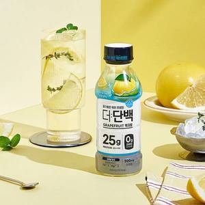 빙그레 더단백 워터 프로틴 백자몽 400ml (1개)_이미지