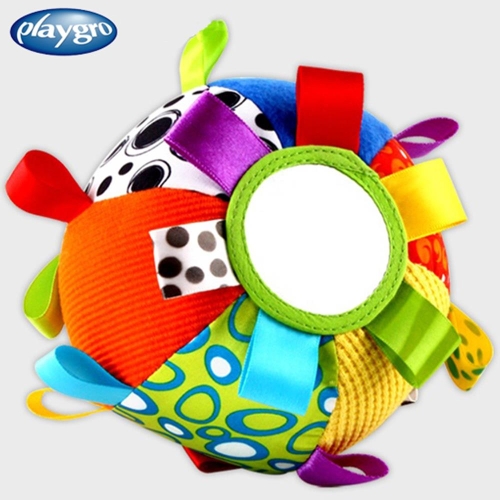 플레이그로 딸랑이 볼 아기 장난감 영유아 완구_이미지