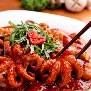 오제이153푸드 미스터쭈꾸미 양념쭈꾸미 매운맛 500g (1개)_이미지