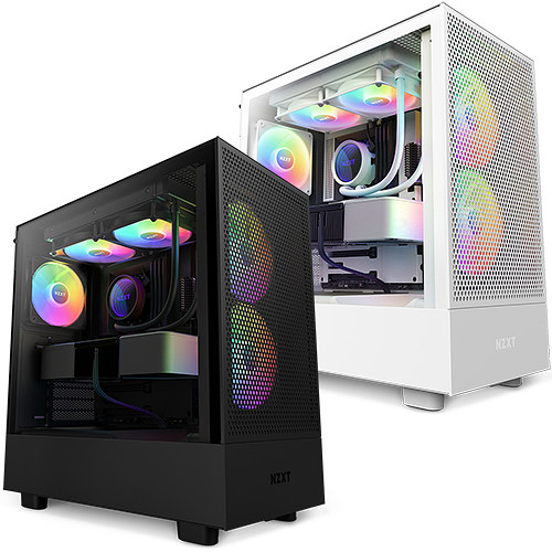 NZXT H5 Flow RGB 브라보텍 (매트 화이트)