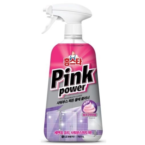 LG생활건강 홈스타 핑크파워 샤워부스 클리너 750ml (6개)