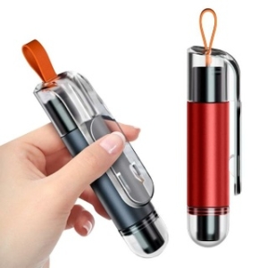 셀러허브 RGKO11SU 차량용 해머 유리 차량 비상 LUAZ CR08레드