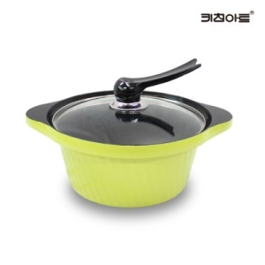 키친아트 세라믹 통주물Y 양수냄비 (24cm)