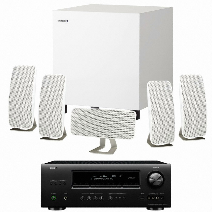 야모 A200 5.1채널 + 데논 AV리시버 (AVR-1912, SUB-210)_이미지