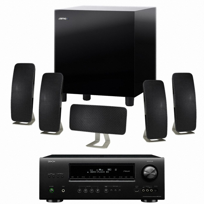 야모 A200 5.1채널 + 데논 AV리시버 (AVR-1912, SUB-210)_이미지