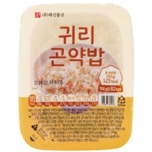 대신물산 귀리 곤약밥 150g (20개)_이미지