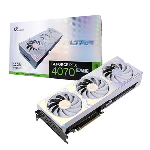 COLORFUL iGame 지포스 RTX 4070 SUPER ULTRA OC D6X 12GB White_이미지