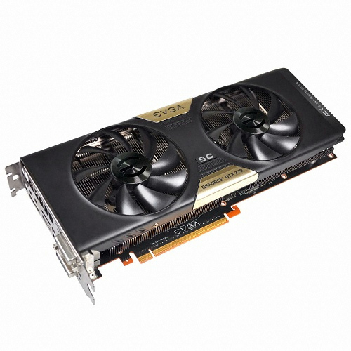 EVGA 지포스 GTX770 Dual SC w/ ACX Cooler D5 4GB (해외구매)