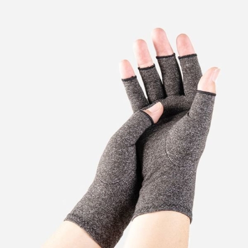오너클랜 라벨스토어 손가락 손목 관절 보호 스포츠 반 장갑 DD-11724_이미지