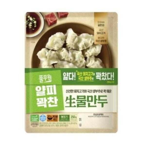 풀무원 생물만두 250g (5개)_이미지