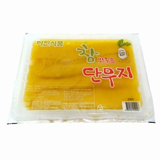 하진식품 참 맛좋은 단무지 슬라이스 2.5kg이미지입니다. 누르면 해당 게시물로 새창이동합니다.