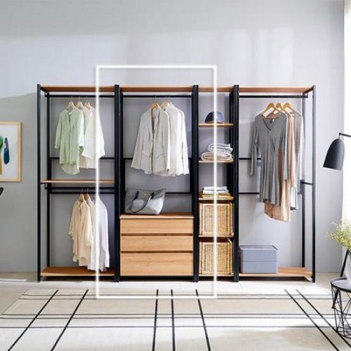 우아미아이 페오돌 1단 행거 서랍형 800