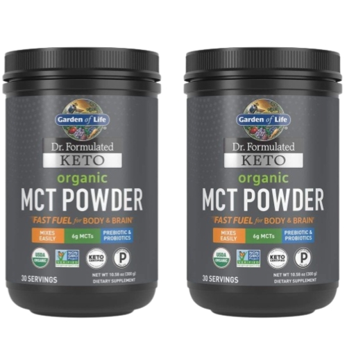 에이치브이엘 가든오브라이프 Dr. Formulated 케토 MCT 파우더 300g (2개)