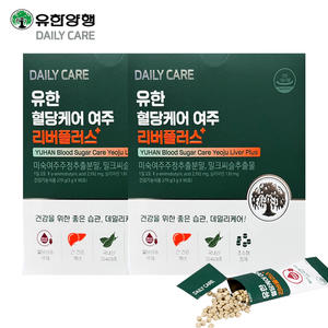 유한양행 혈당케어 여주 리버플러스 90포 (2개)