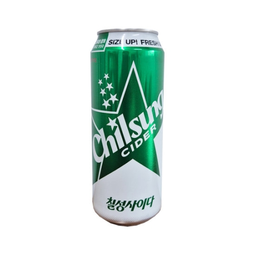 롯데칠성음료 칠성사이다 490ml (8개)_이미지