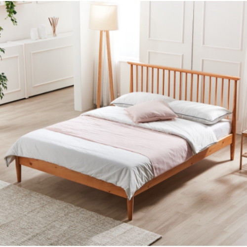 동서가구 포레 로맨틱 원목 침대 Q (10T케미컬폼독립)
