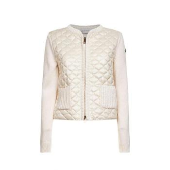 몽클레르 기하학적 퀼팅 패딩 지퍼업 가디건 L10939B00036M5670 034 TP976228