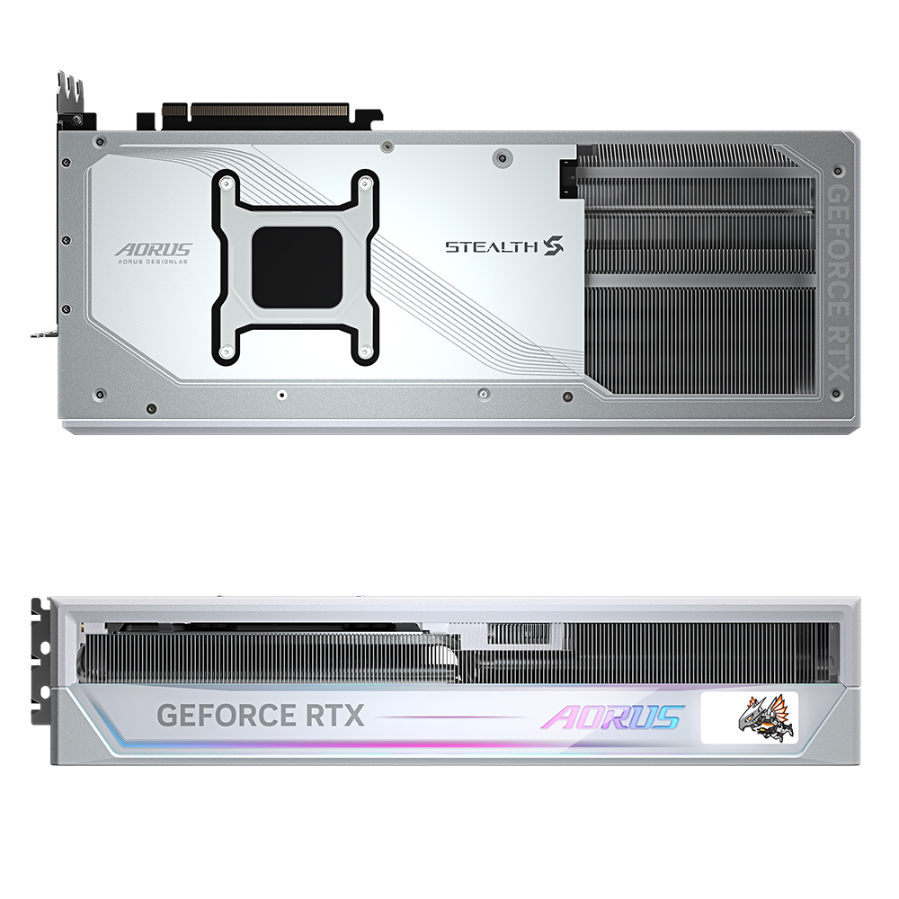 GIGABYTE AORUS 지포스 RTX 5090 STEALTH ICE D7 32GB 피씨디렉트_이미지