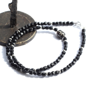 미니천주 컷팅토르마린 목걸이 건강운 HSI-211405