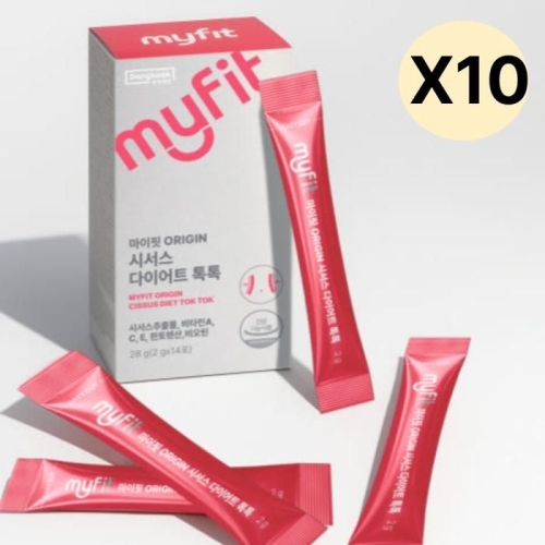동국제약 마이핏 오리진 시서스 다이어트 톡톡 2g 14포 (10개)_이미지