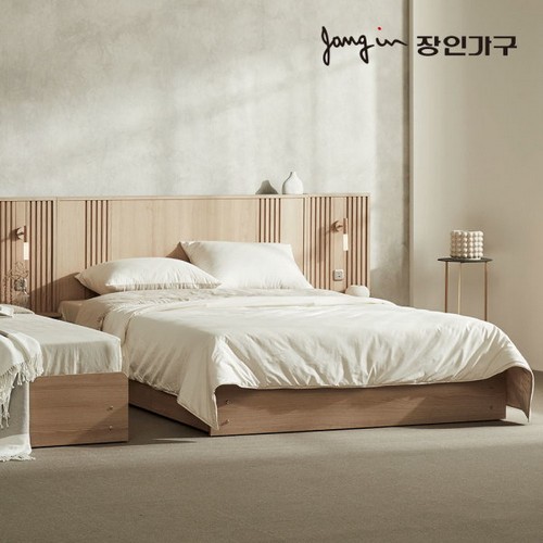 장인가구 로시 라이트 템바보드 호텔식 LED침대 Q+협탁이미지입니다. 누르면 해당 게시물로 새창이동합니다.