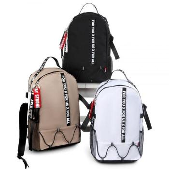 Rly 캐주얼 학생백팩 커플백 여행용 레터링 데일리 백팩 S9555722