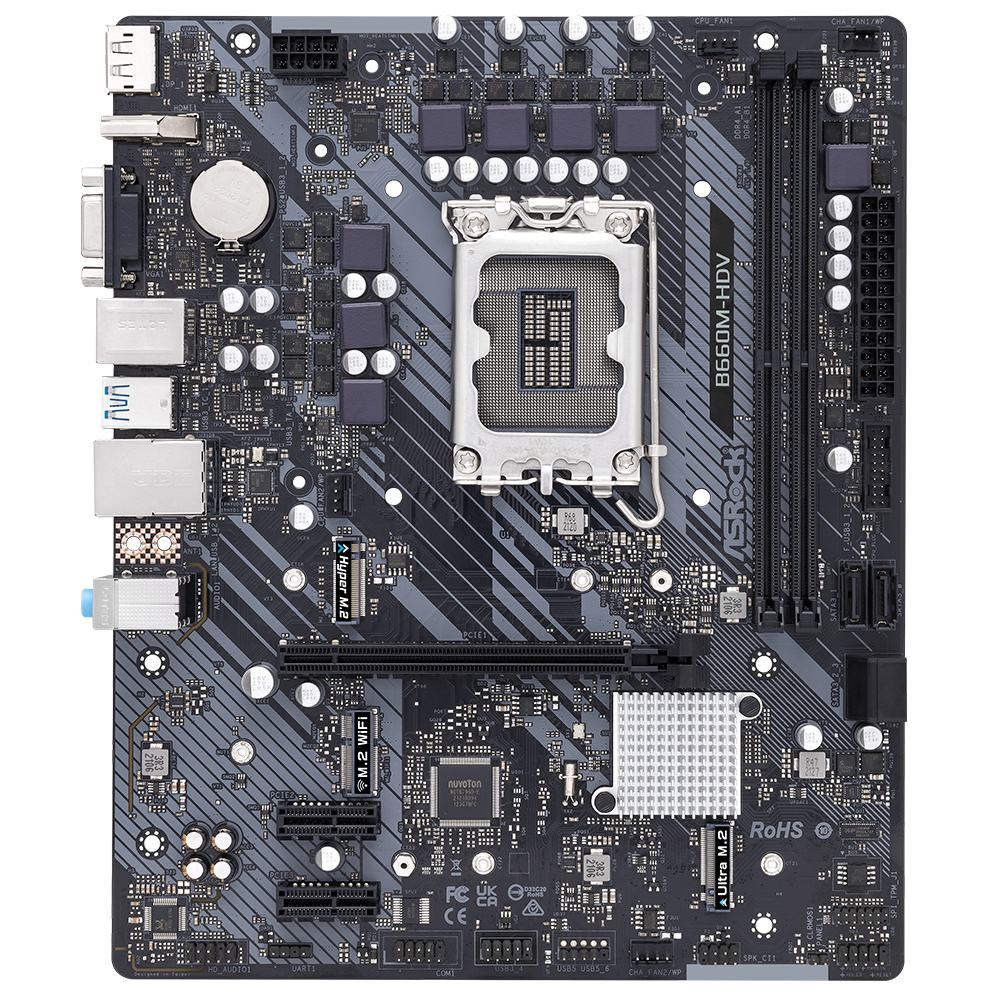 ASRock B660M-HDV D4 ������
