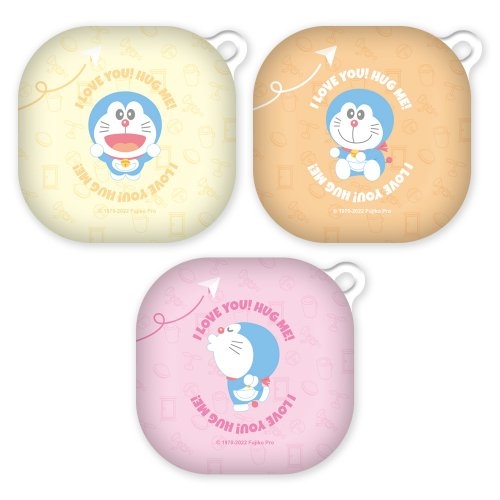 코쿼드 갤럭시 버즈2 프로 도라에몽 베이비 러브 하드케이스_이미지