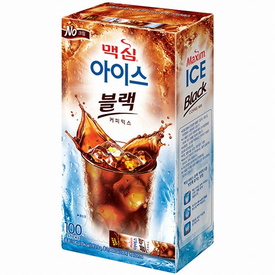동서식품 맥심 아이스 블랙 커피믹스 100T이미지입니다. 누르면 해당 게시물로 새창이동합니다.